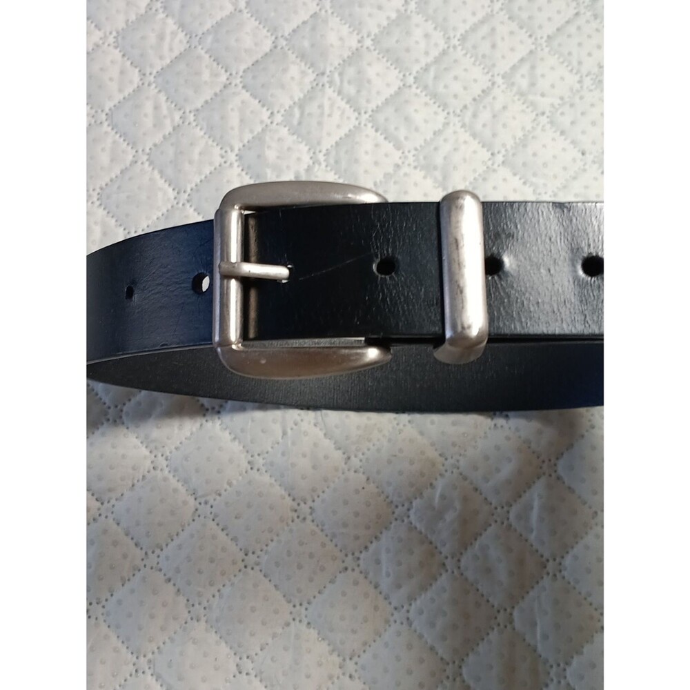 Genuine Leather Black Belt